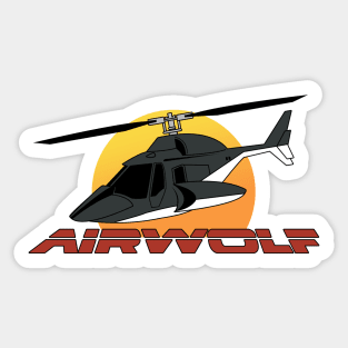 Airwolf Sticker